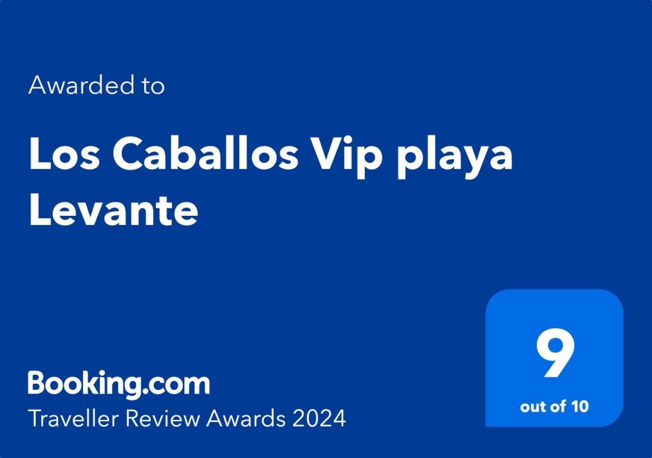 Los Caballos Vip Playa Levante Benidorm Eksteriør billede